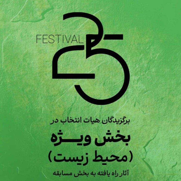 اعلام آثار راه‌یافته به بخش ویژه جشنواره 25 / رقابت آثار تجسمی، صوتی و طرح‌های اجرایی